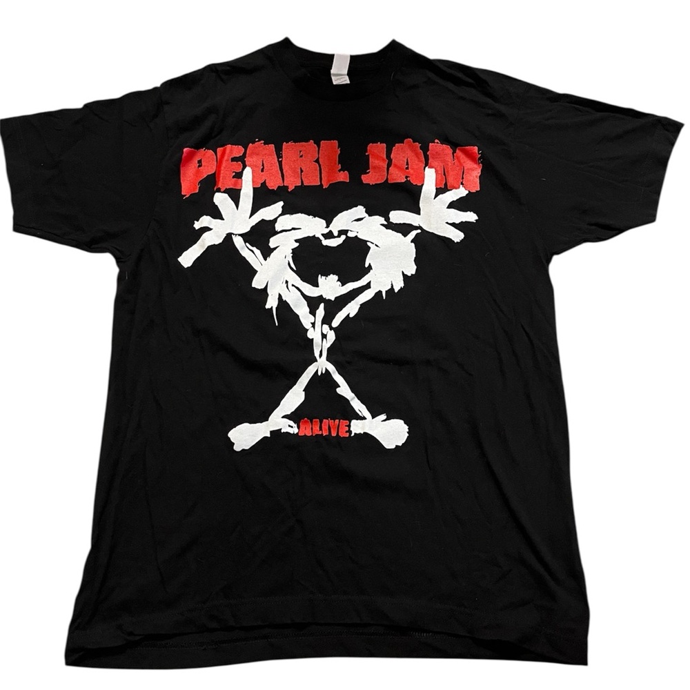 ▪️PEARL JAM▪️Alive Tour Graphic Print T-Shirt